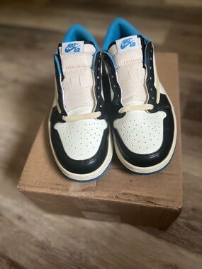 Travis Scott Men’s Sneakers in Black, White & Blur